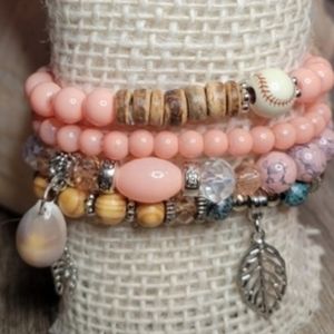 Boho Stackable Bracelet Set